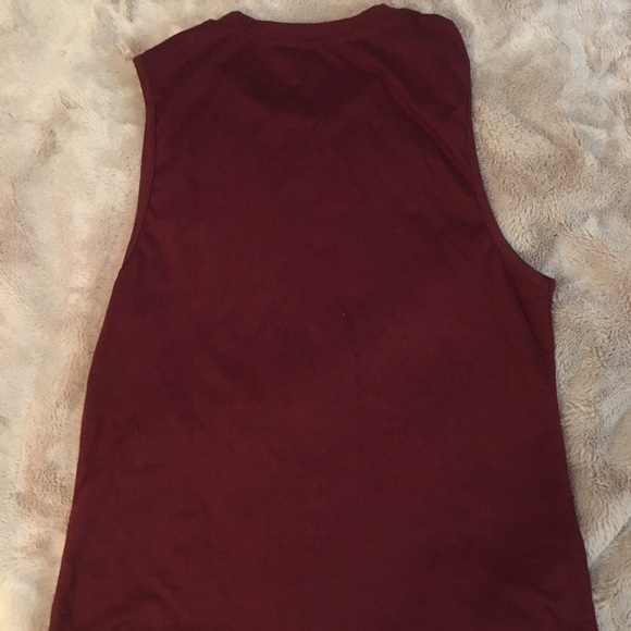 Tank / muscle tee with text - Picture 2 of 4